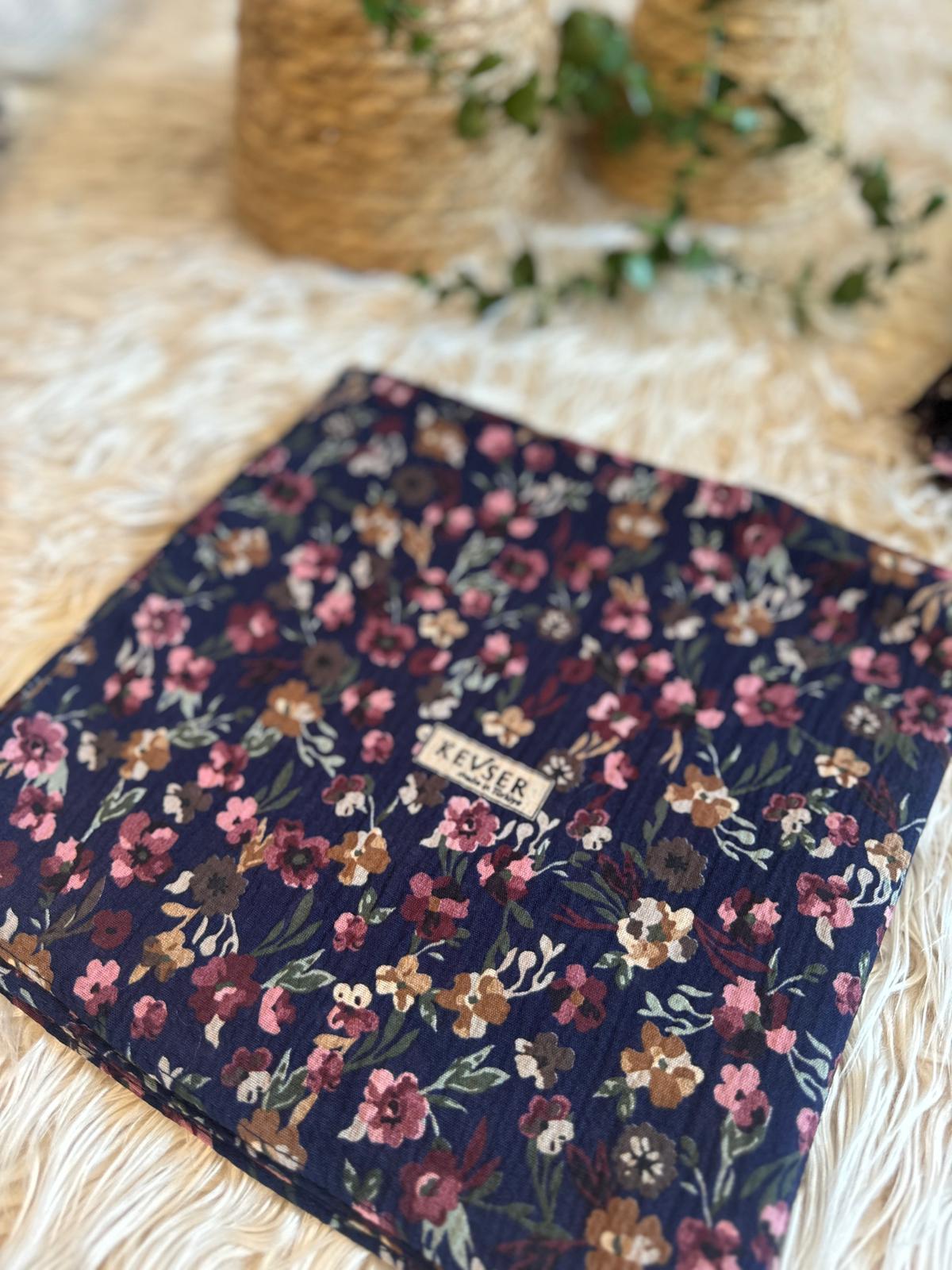 Kevser Floral Desenli Eşarp